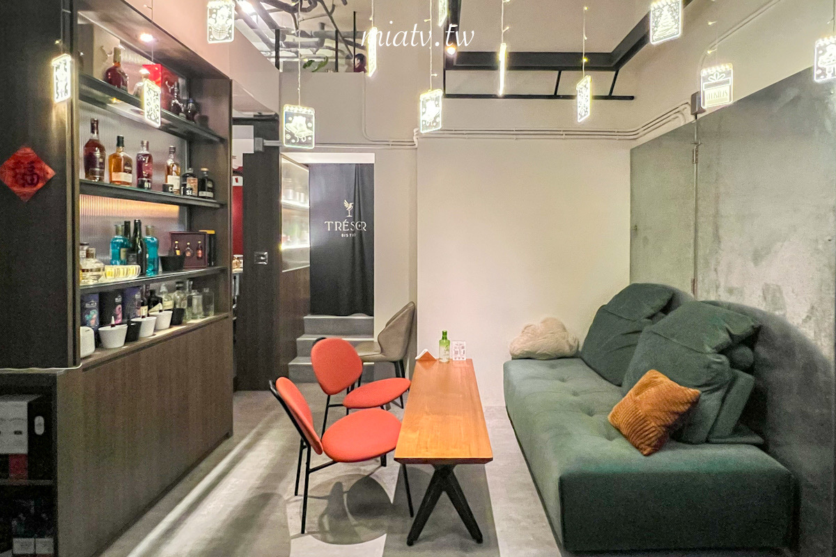 【桃園中路美食】尋暱餐酒館 Trésor Bistro 城市角落的微醺避風港,6款餐點與3款命定調酒開箱(附完整菜單) - 第15張圖 【桃園中路美食】尋暱餐酒館 Trésor Bistro 城市角落的微醺避風港,6款餐點與3款命定調酒開箱(附完整菜單)